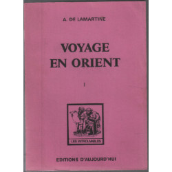 Voyage en orient tome 1