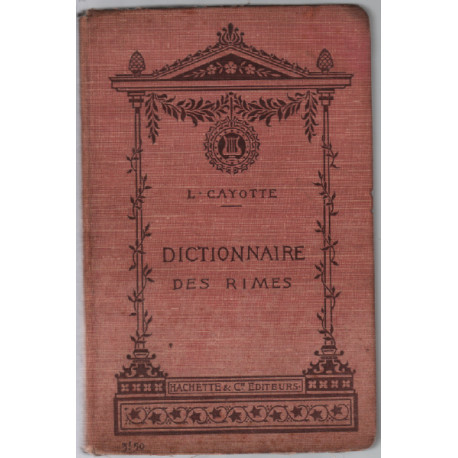 Dictionnnaire des rimes