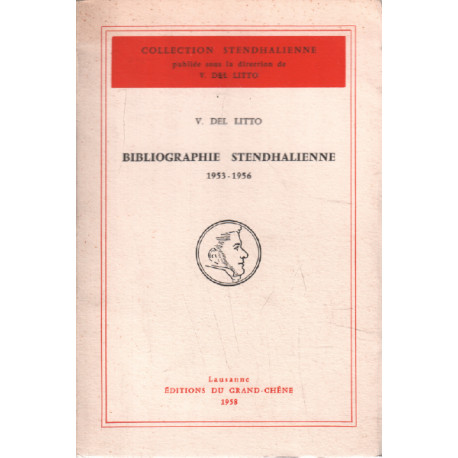 Bibliographie stendhalienne 1953-1956