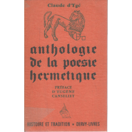 Anthologie de la poesie hermetique / préface d'eugene canseliet