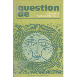 Spiritualité tradition litterature / question de n° 29