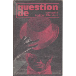 Spiritualité tradition litterature / question de n° 20
