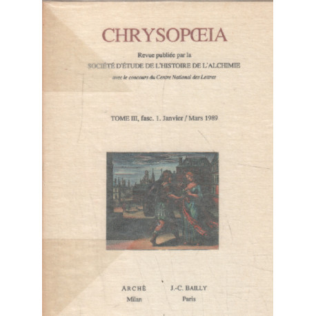 Chrysopoeia/ année complete 1989 / 4 numéros