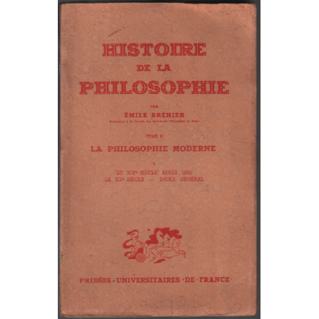 Histoire De La Philosophie Tome 2 / La Philosophie Moderne