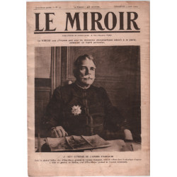 Revue le miroir n° 37 / documents photographies relatifs à la...