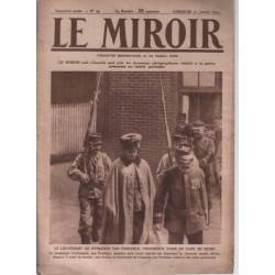 Revue le miroir n° 59 / documents photographies relatifs à la...