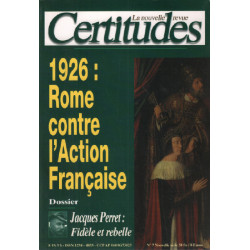 Le nouvelle revue certitude n° 7 / 1926 : rome contre l'action...