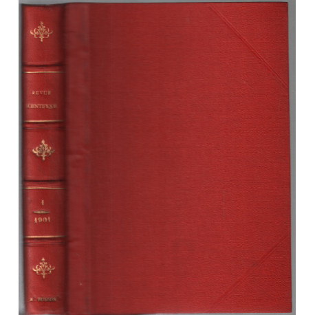 Revue scientifique 1901 ( 1er semestre ) revue rose