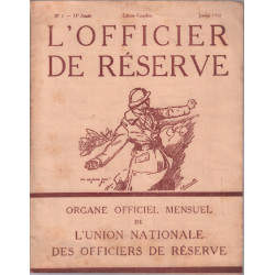L'officier de réserve n° 1 11e année ( 1932 )