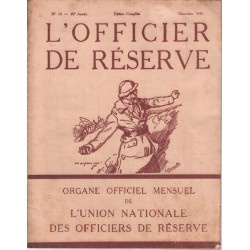 L'officier de réserve n° 10 - 10e année ( 1931 )
