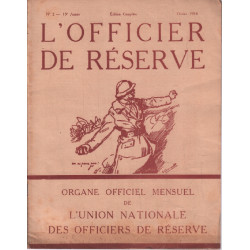L'officier de réserve n° 2 - 13e année ( 1934 )