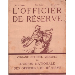 L'officier de réserve n° 6 - 9e année ( 1930 )