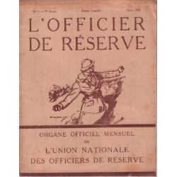 L'officier de réserve n° 3 - 9e année ( 1930 )