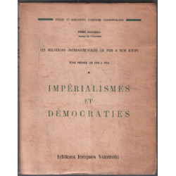 Les relations internationales de 1870 à nos jours tome 1 :...