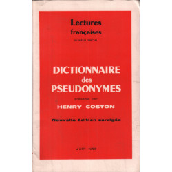Dictionnaire des pseuidonymes