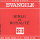 Cahiers Evangile 83 - Bible Et Royaute
