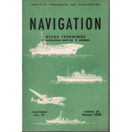 Revue technique de navigation maritime et aérienne n° 24