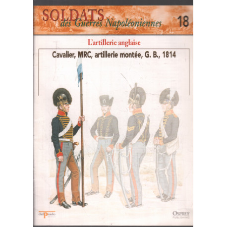Cavalier MRC artillerie montée G.B. 1814 / soldats des guerres...