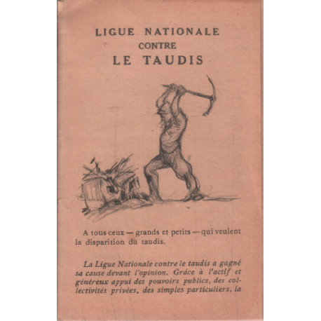 Ligue nationale contre le taudis / contient 5 cartes postales de...
