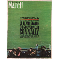 Paris match n° 921 / le mystere kennedy : le temoignage du...