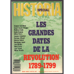 Les grandes dates de la révolution 1789-1799 / revue historia hors...