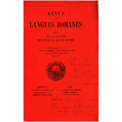 Revue des langues romanes / tome deuxieme : 2 3 4° livraison