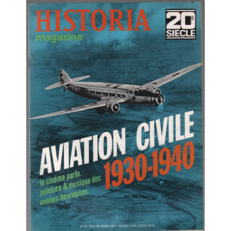 Aviation civile 1930-1940 / historia magazine n° 151