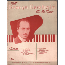 At the piano édition originale ( 10 partitions ) goldwyn follies...