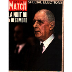Paris match n° 870 / la nuit du 5 decembre: special elections