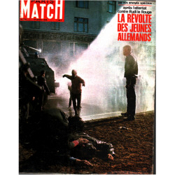 Paris match n° 994 / la revolte des jeunes allemands