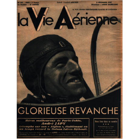 La vie aerienne n° 114 / andre japy glorieuse revanche