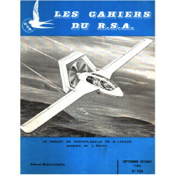 Les cahiers du R.S.A. n° 126 / le projet de motoplaneur de D.Lesage