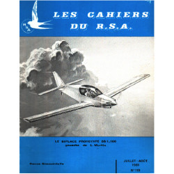 Les cahiers du R.S.A. n° 119 / le biplace prototype SB1-160