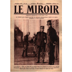 Le miroir publication hebdomadaire n° 65 ./ SM albert 1° vient de...