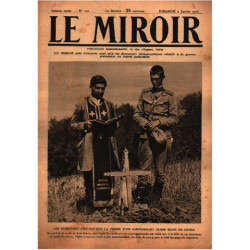 Le miroir publication hebdomadaire n° 110 / commandant serbe mort...