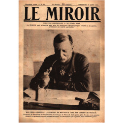 Le miroir publication hebdomadaire n° 86 / le general maud'huy...