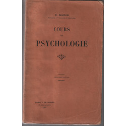 Cours de psychologie (7ème édition)