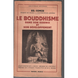 Le bouddhisme : dans son essence et son développement