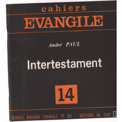 Cahiers évangile n° 14 / intertestament