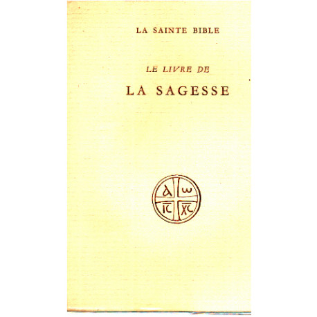 Le livre de la sagesse