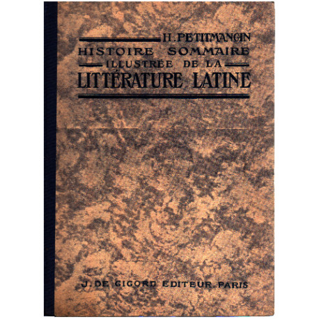 Histoire sommaire illustrée de la litterature latine