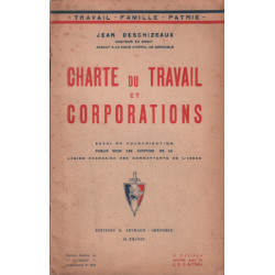 Charte du travail et corporations (essai)