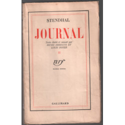 Stendhal : journal 2