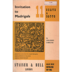 Invitation to madrigals n° 11