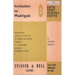 Invitation to madrigals n° 8