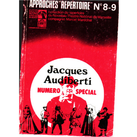 Approches répertoire n° 8_9 / jacques audiberti