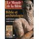 Le monde la bible n° 146 /bible et archeologie