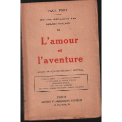 L'amour et l'aventure / Ballades francaises tome 2