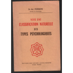 Vers une classification naturelle des types psychologiques