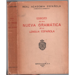 Esbozo de una nueva gramatica de la lengua espaÑola